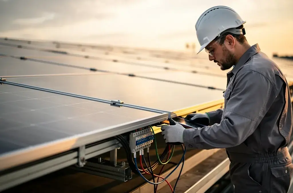 Brandschutz und Pv Sicherheit in Photovoltaikanlagen zur Risikominimierung