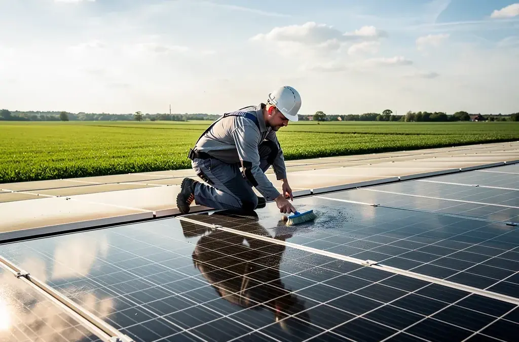 Wartung von Photovoltaik-Anlagen für maximale Effizienz und Lebensdauer