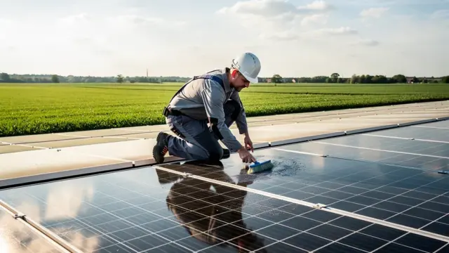Wartung von Photovoltaik-Anlagen für maximale Effizienz und Lebensdauer