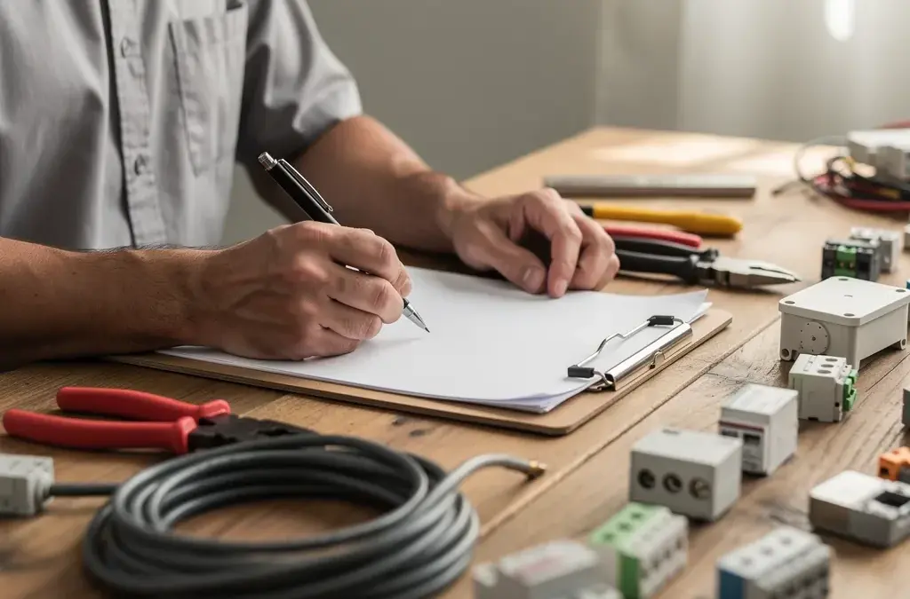 Rechnung Elektrotechnik rechtssicher erstellen mit gesetzlichen Vorgaben und Dokumentation