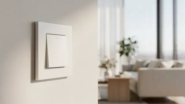 Ästhetisches Schalterdesign kombiniert Funktionalität und Stil für moderne Wohnräume