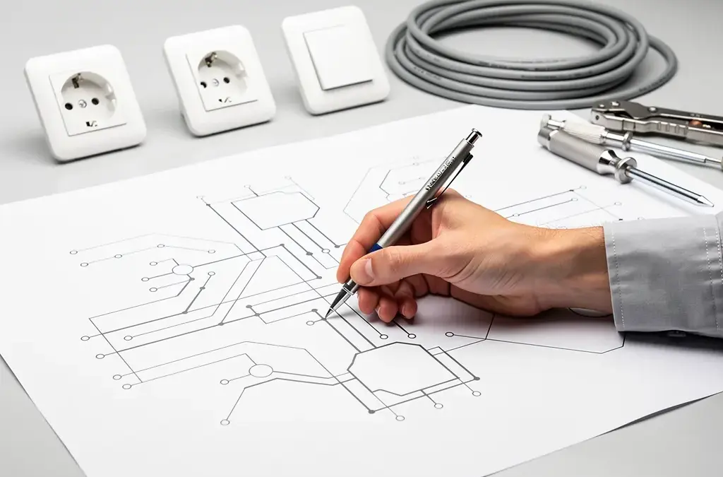 Schaltplan-Symbole für Stromlaufpläne: Grundlagen und wichtige elektrische Bauteile