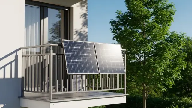 Schattenwurf bei Balkonkraftwerken reduziert den Energieertrag erheblich und erfordert optimierte Lösungen