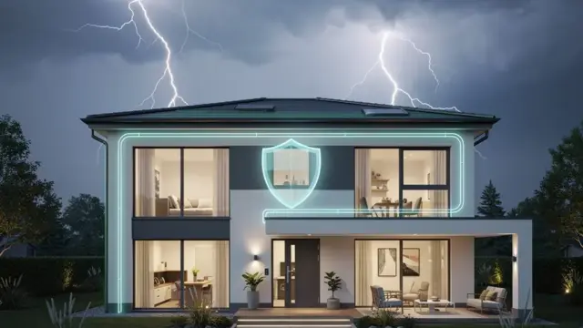 Beitragsbild zum selektiven Überspannungsschutz im Hausbau für mehr Sicherheit