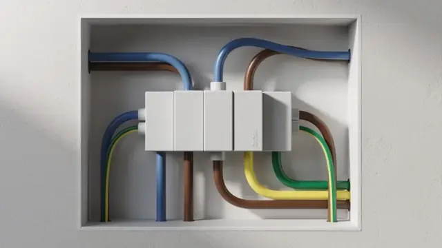Detailansicht eines Zählerschranks zur Veranschaulichung der Selektivität in der Elektroinstallation