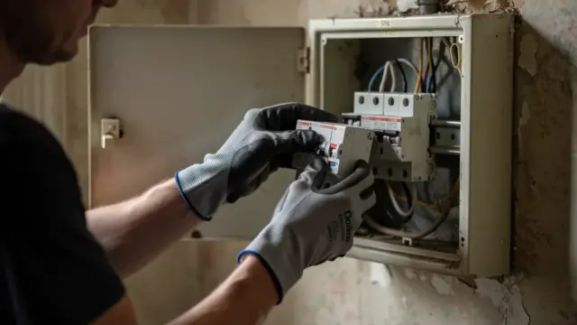Austausch eines Sicherungsautomats im Altbau für verbesserte Sicherheit und Funktionalität