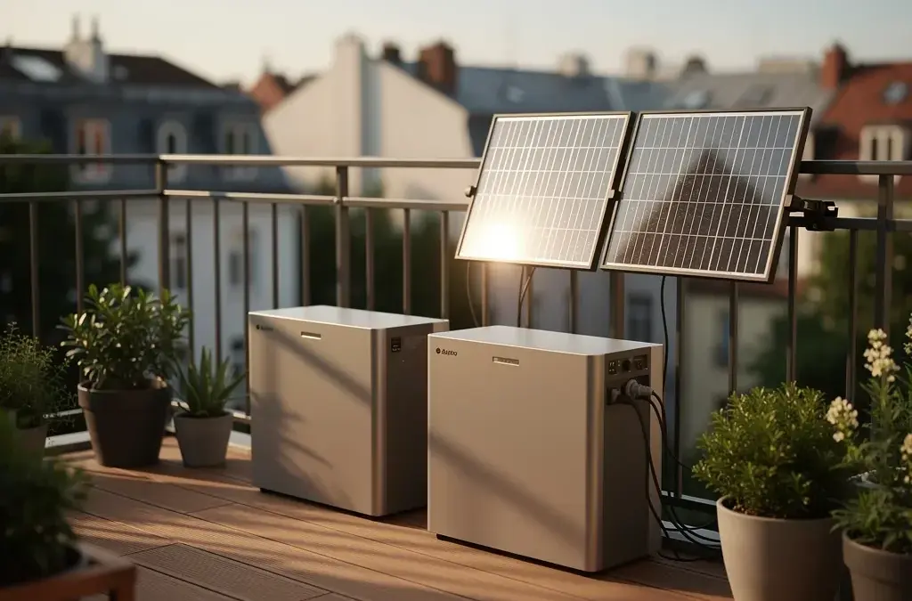Vergleich der besten Stromspeicher für Balkonkraftwerke zur Optimierung des Eigenverbrauchs