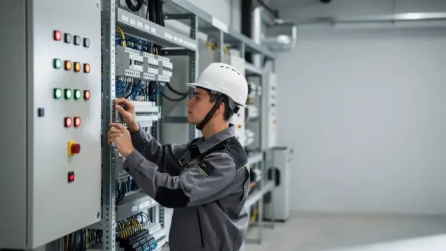 Beitragsbild zum Thema TGA Elektrotechnik in der Gebäudetechnik verstehen