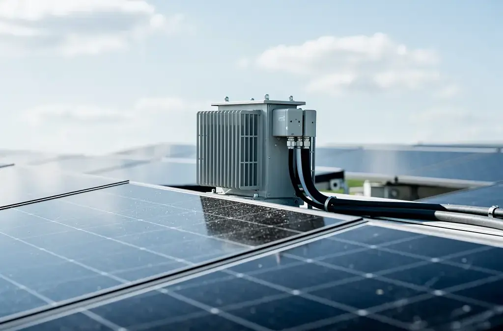 Transformatoren optimieren die Leistung von Photovoltaik-Anlagen durch Spannungsanpassung und Effizienzsteigerung