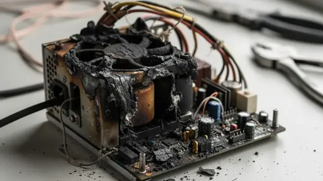 Überspannungsschutz schützt elektrische Geräte vor Schäden durch Spannungsspitzen