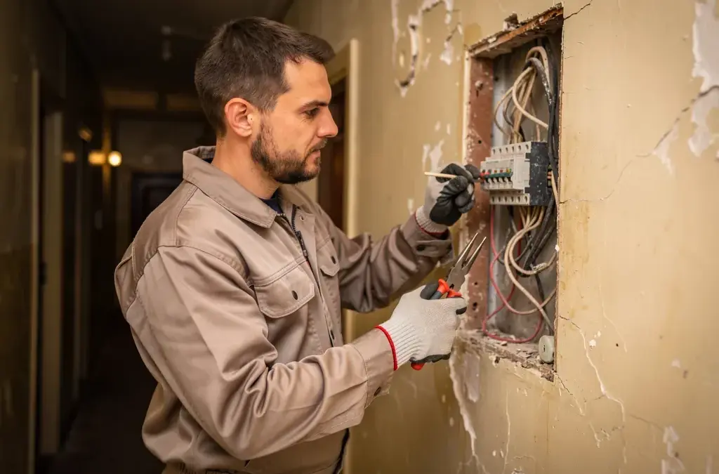 Elektroinstallation im Altbau mit VDE-Regeln für sichere Sanierung