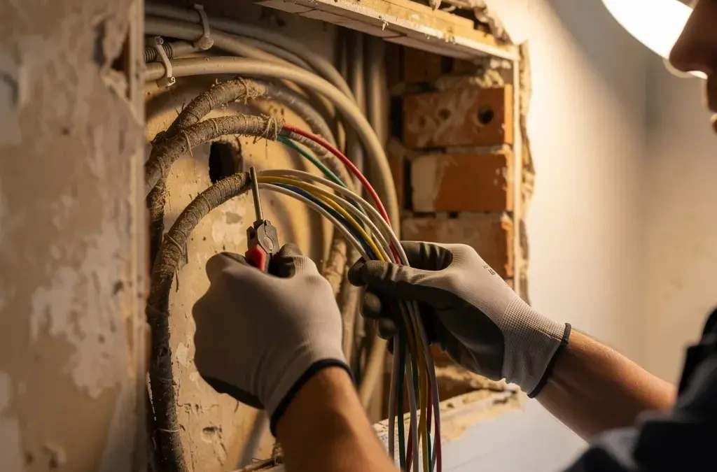 Verkabelung im Altbau: Auswahl sicherer und moderner Materialien für Elektroinstallationen