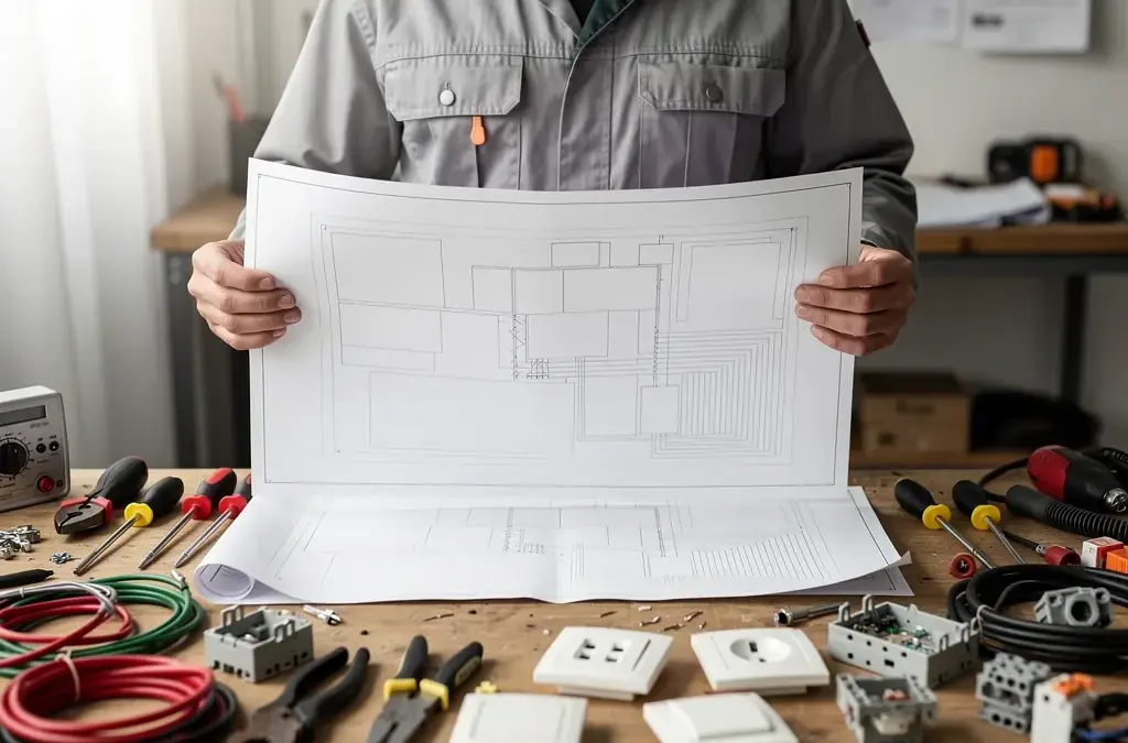 Beitragsbild zum Thema VOB/B im Elektrohandwerk und deren Anwendung