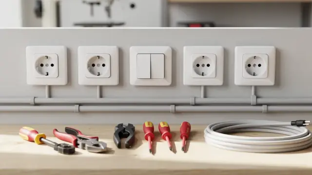 Elektroinstallation in der Werkstatt: Tipps für optimale Schalter und Steckdosenanordnung