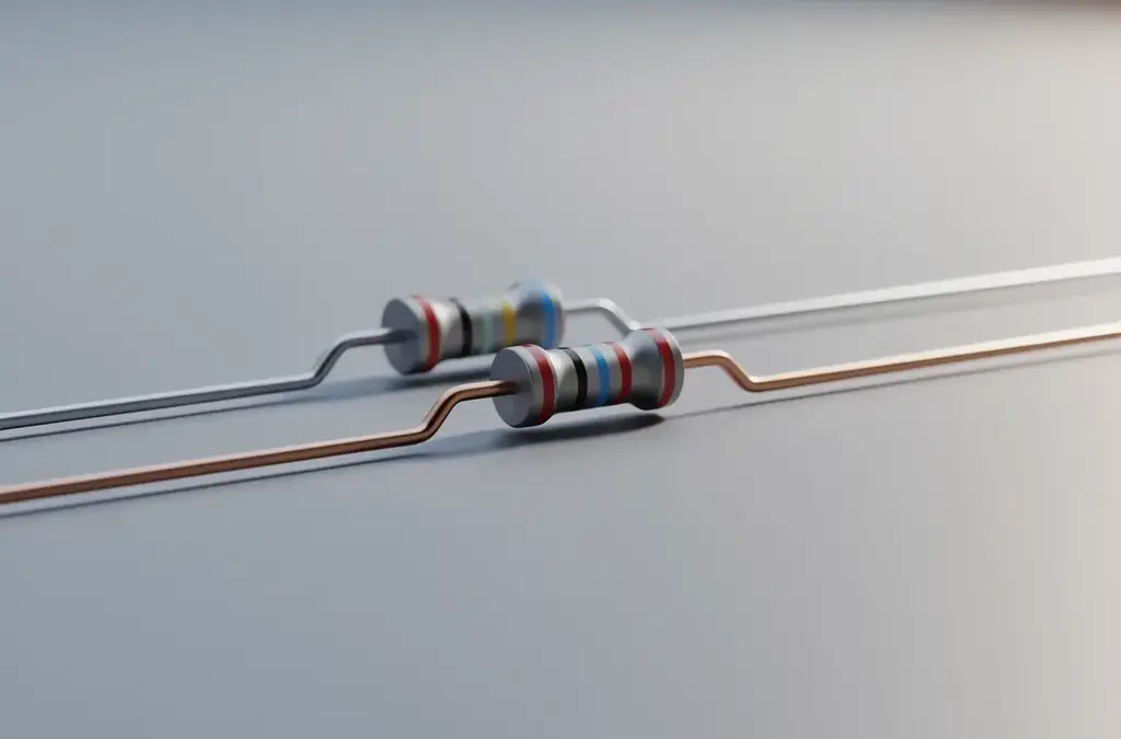 Grafik zur Berechnung des elektrischen Widerstands in der Elektrotechnik