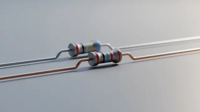 Grafik zur Berechnung des elektrischen Widerstands in der Elektrotechnik